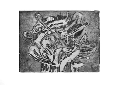 Photographie de Mark Antman de la gravure Forfaiture consommée de 1970.