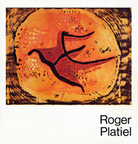 Couverture du catalogue de l'exposition posthume de Roger Platiel au Staatlichen Kunstsammlungen de Kassel en 1979. Article et premier essai de catalogue raisonné par Erich Erzog.